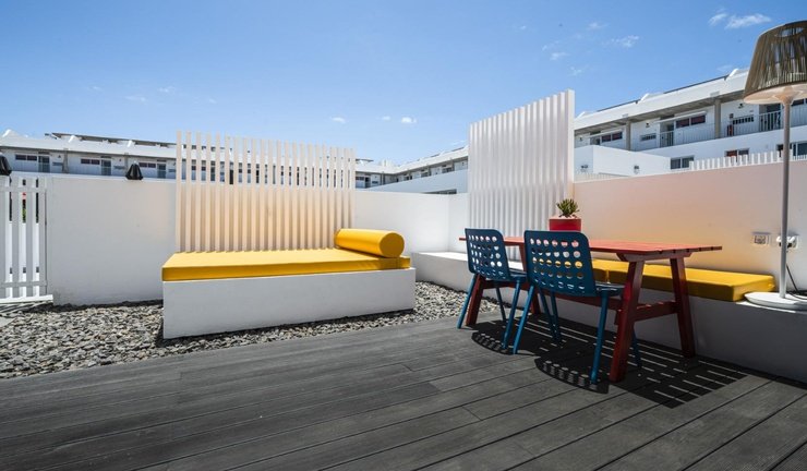 Duplex con terrazza patio Hotel Buendía Corralejo Fuerteventura