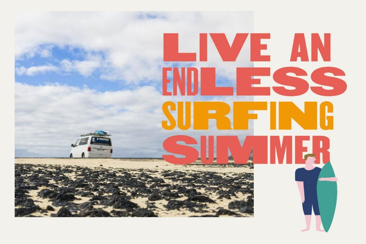 Live an endless surfing summer Hotel Buendía Corralejo Fuerteventura