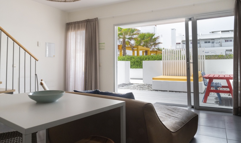 Duplex con terrazza con vista sul patio - 2 camere da letto Hotel Buendía Corralejo Fuerteventura