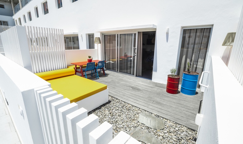 Dúplex con terraza sul patio con vista al mare - 2 camere da letto Hotel Buendía Corralejo Fuerteventura